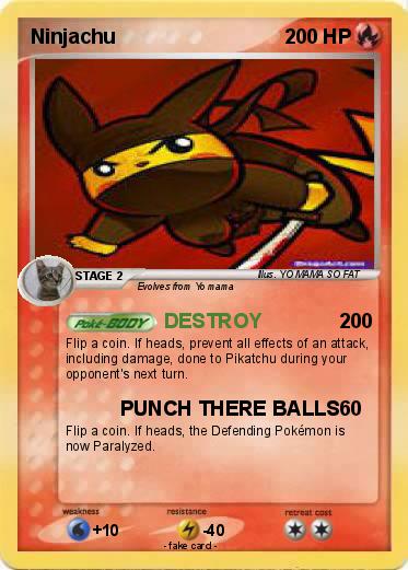 Pokemon Ninjachu