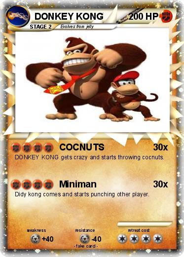 Pokemon DONKEY KONG