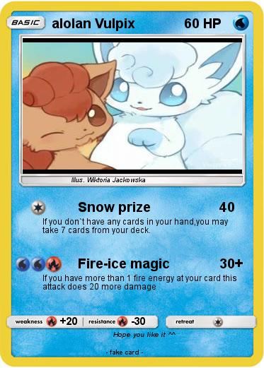 Pokemon alolan Vulpix