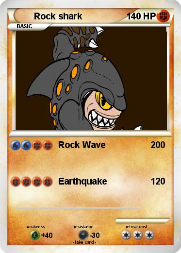Pokemon Rock shark