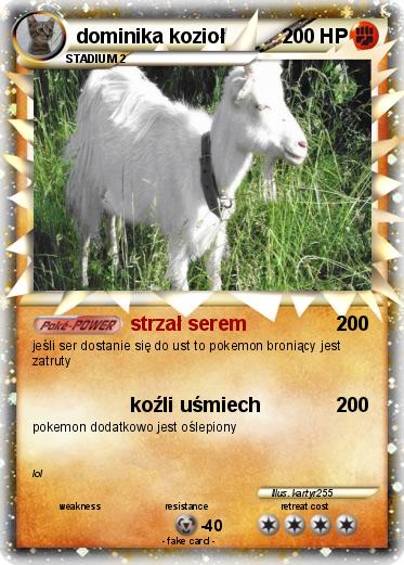 Pokemon dominika kozioł
