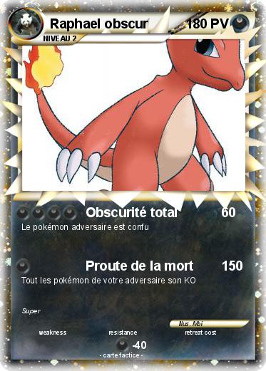 Pokemon Raphael obscur