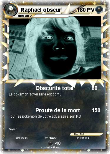 Pokemon Raphael obscur