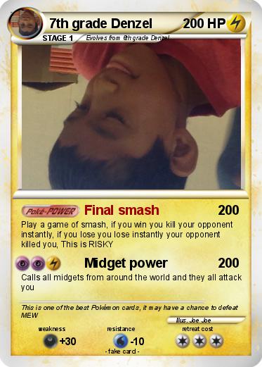 Pokemon 7th grade Denzel