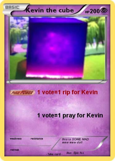 Pokemon Kevin the cube