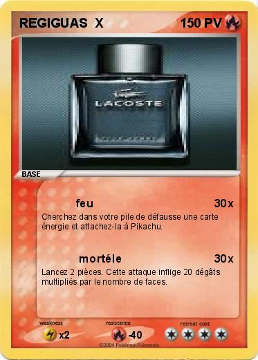 Pokemon REGIGUAS  X