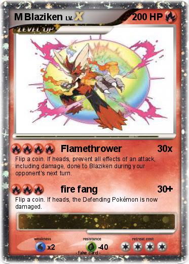 Pokemon M Blaziken