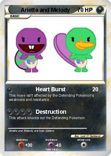 Pokemon Arietta and Melody