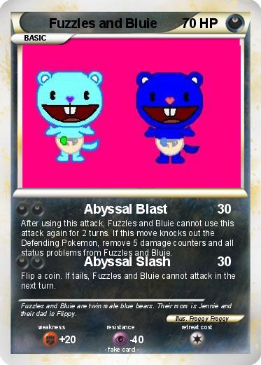Pokemon Fuzzles and Bluie