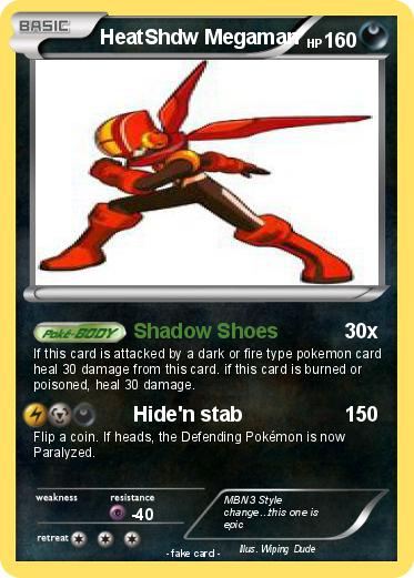 Pokemon HeatShdw Megaman