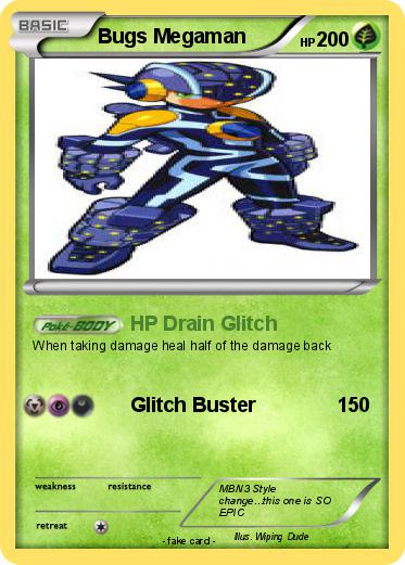 Pokemon Bugs Megaman