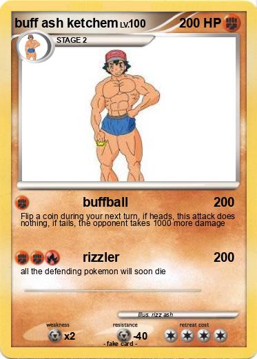 Pokemon buff ash ketchem