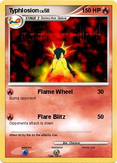 Pokemon Typhlosion