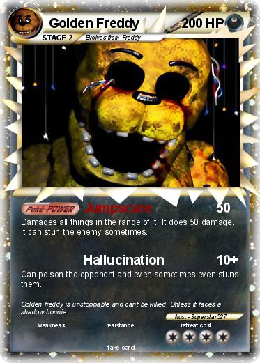 Pokemon Golden Freddy