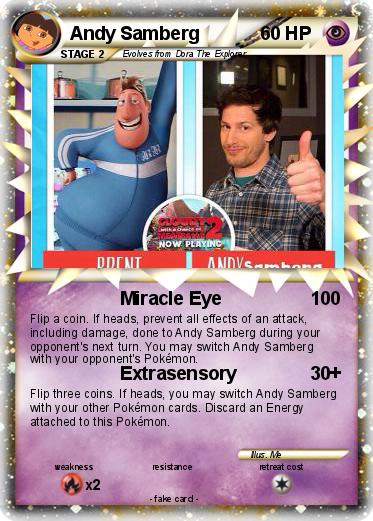 Pokemon Andy Samberg