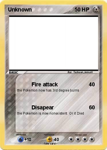 Pokemon Unknown