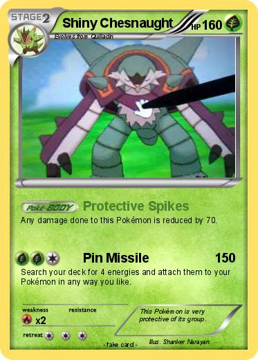 Pokemon Shiny Chesnaught