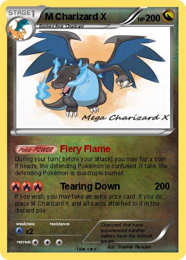 Pokemon M Charizard X