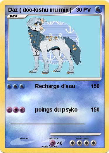 Pokemon Daz ( doo-kishu inu mix )