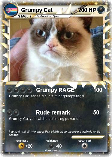 Pokemon Grumpy Cat