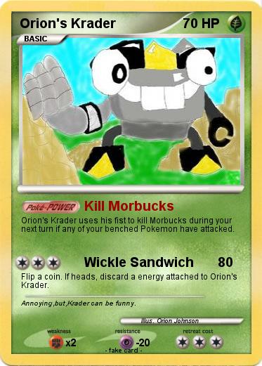 Pokemon Orion's Krader