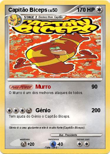 Pokemon Capitão Biceps