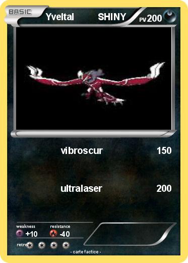 Pokemon Yveltal         SHINY