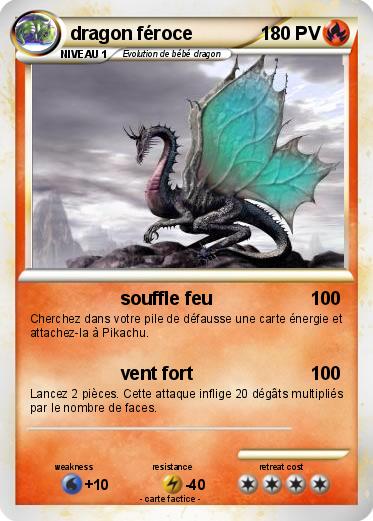 Pokemon dragon féroce