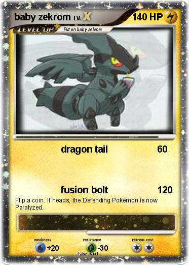 Pokemon baby zekrom