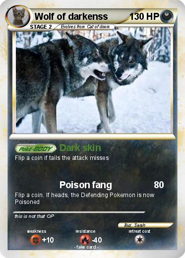 Pokemon Wolf of darkenss
