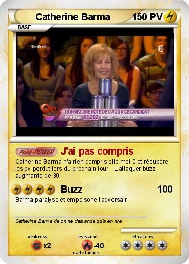 Pokemon Catherine Barma