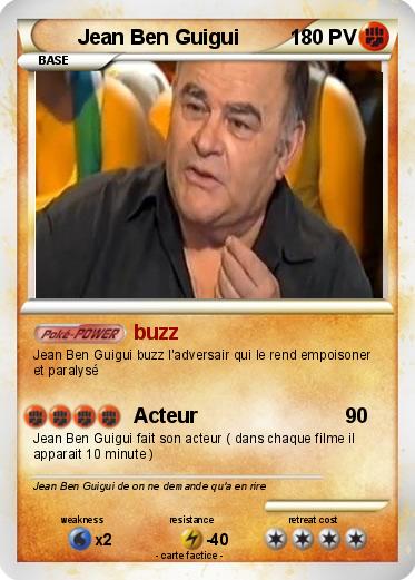 Pokemon Jean Ben Guigui