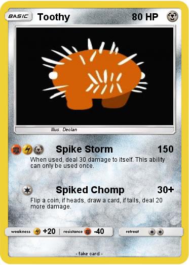 Pokemon Toothy