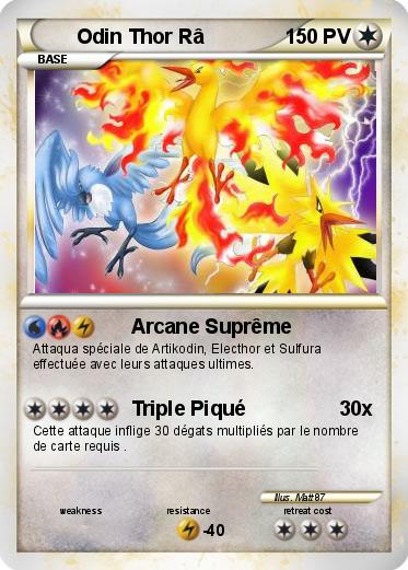 Pokemon Odin Thor Râ