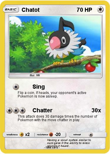 Pokemon Chatot