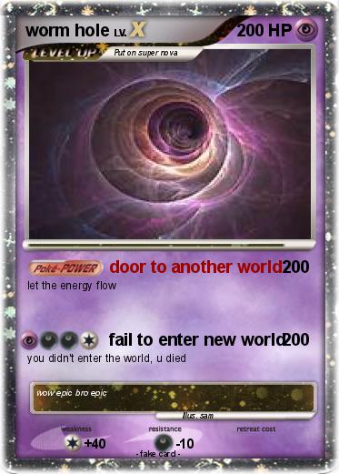 Pokemon worm hole