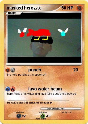 Pokemon masked hero