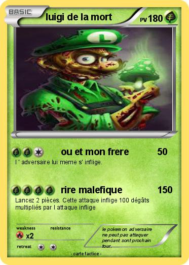 Pokemon luigi de la mort