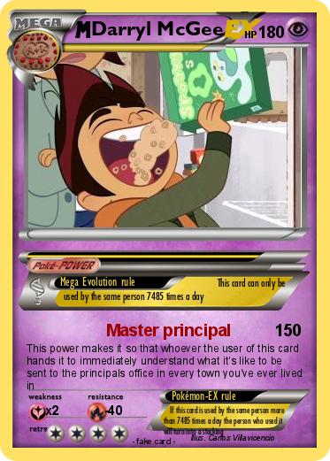 Pokemon Darryl McGee