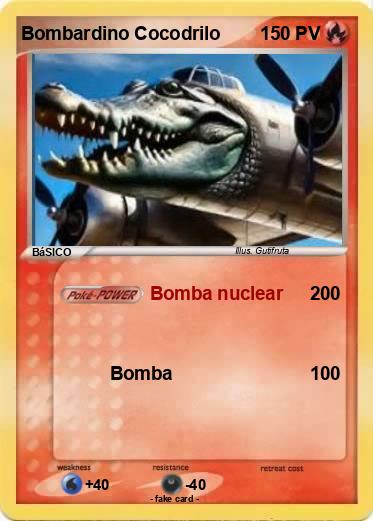 Pokemon Bombardino Cocodrilo