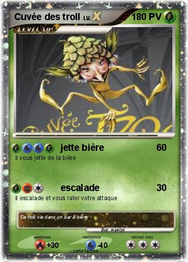 Pokemon Cuvée des troll
