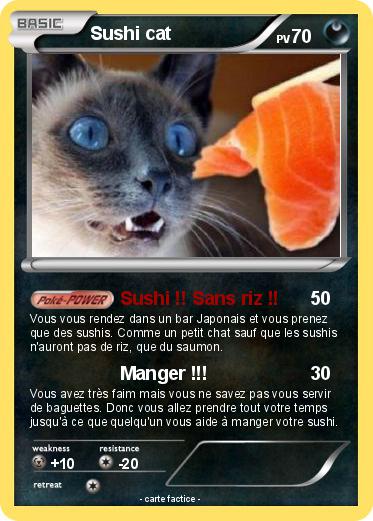 Pokemon Sushi cat