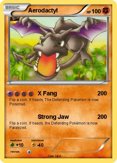 Pokemon Aerodactyl