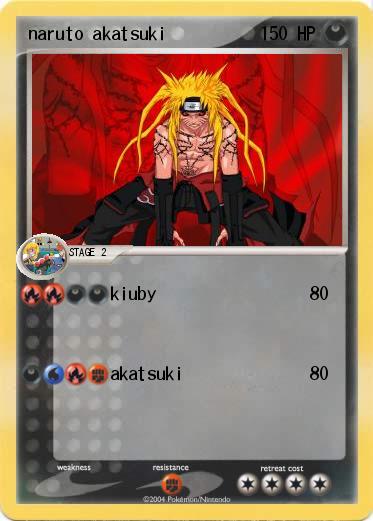 Pokemon naruto akatsuki