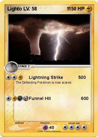Pokemon Lighto LV. 58                      1