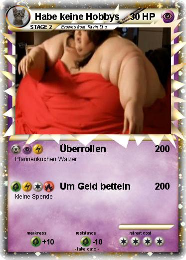 Pokemon Habe keine Hobbys