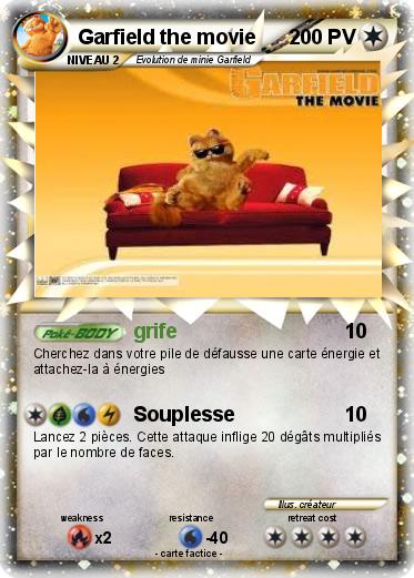 Pokemon Garfield the movie