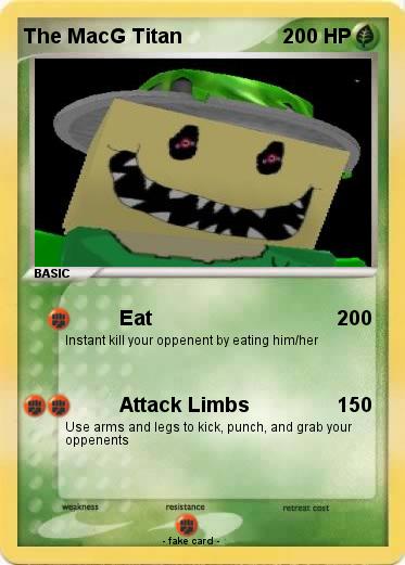 Pokemon The MacG Titan