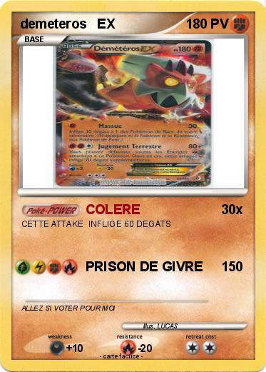 Pokemon demeteros   EX