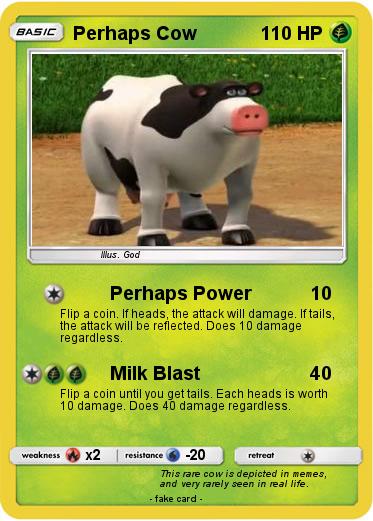 Pokemon Perhaps Cow